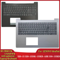 US/UK/SP Spanish/French FR/Brazil BR Laptop Keyboard for Lenovo IdeaPad 330-15 330-15IKB 330-15IGM 330-15AST with Palmrest COVER