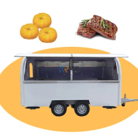 Mobile Fast Food Trailer Concession Chinese Manufacturer Deep Fryer Food Truck For Sale Street Food Cart