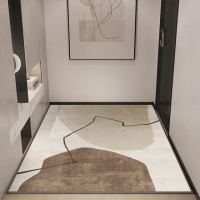 【In Da House】80X120cm時尚輕奢比利時絨入門地毯 可裁剪玄關防滑地墊