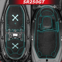 For VOGE SR250GT sr250gt SR 250GT Motorcycle Rear Trunk Cargo Liner Protector Seat Bucket Pad Accessories