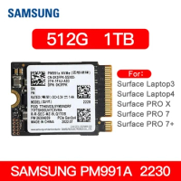 Samsung PM991A 512GB 1TB PCIe3.0 NVMe M.2 2230 SSD For Microsoft Surface Pro 7+ Steam Deck & WD SN74