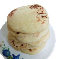 Roti Nan Frozen Dapur Shafura| Halal Plain Baby Nan Bread Free Garlic Sauce