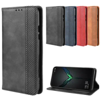For Xiaomi Black Shark 2 Pro Case Shark2 Wallet Flip Style Vintage Leather Phone Cover For Xiaomi Black Shark 2 with Photo frame