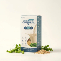 Bột Protein Thực Vật Optimeal - 22g Đạm, Không Đường, Thay Thế Bữa Ăn (Hộp 7 gói).