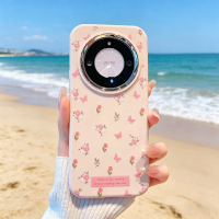 Phone Case for Honor X9C/X9D/X9B 5G, smart case with floral pattern, soft matte silicone, shockproof