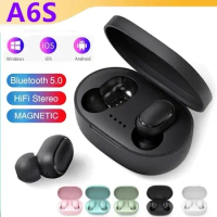 TWS A6S Headset Wireless Earphones Bluetooth Headphones Sport Stereo Fone Bluetooth Earbuds for Xiaomi Huawei