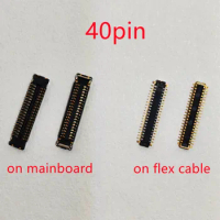 10pcs LCD Display FPC Connector Plug for Xiaomi Redmi Note8pro Note 8 7 Pro Hongmi 7pro 8Pro Note 7 8 on Mainboard/Cable 40PIN