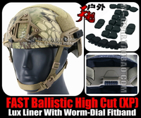 LUX懸掛High Cut XP版FAST Bal美式戰術頭盔Highland高地蟒紋迷彩