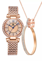 OLEVS Lumine Ladies Bracelet Watch & Bangle Set
