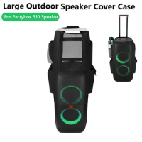 Mesh Speaker Bags Large Capacity Speaker Protective Case for Water Bottle Microphone Speaker Organizer Bags for JBL Partybox 310