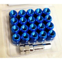 Lugnut MaxGuard 1.25 mm Blue Lug Nut Baut Roda Max Guard Biru
