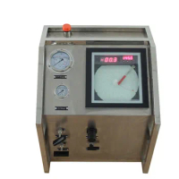 Free shipping Wellness Model:US-AT28 100-200 Bar Stainless steel air driven liquid pump system with paper chart recorder