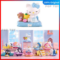 Sanrio Fall Asleep series figures — cute Sanrio dolls, blind box collectible figurines, decorative g