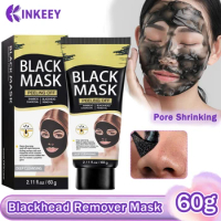 60g Blackhead Remover Mask Charcoal Peel Off Mask Oil Control Anti-Acne Treatment Deep Cleansing Black Head Dirt Pores Face Mask