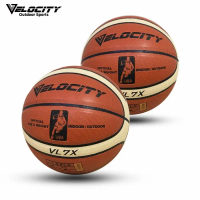 Easy-to-Use VELOCITY Basketball VL7X Size7 PU Ball Indoor Outdoor Basketball