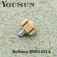 For MIDO Belluna M001431A Watch Head Handle Crown Accessories