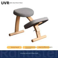 UVR Office Chair for Home Use Children Study Chair Ergonomic Kneeling Chair High Rebound Sponge Cushion Lift Computer Chair