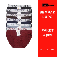 3 PCS CD PRIA LUPO CELANA DALAM LUSINAN TERMURAH