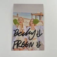 Fen Hong Li Lun FreenBecky Becky Freen Couple Signature Photo Hand Signed Photo Fans Birthday Gift For Collection