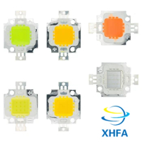 200pcs 10W LED chip Integrated High power 10w LED Beads 10W Red/BLUE/GREEN/YELLOW/WHITE/WARM WHITE 10W LAMP BEADS