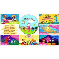 เพลงเด็ก DVD PinkFong เสริมทักษะทางภาษา รวมกว่า 160 เพลง คําแนะนําผลิตภัณฑ์ใหม่ของเดือนนี้