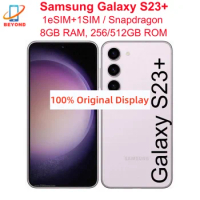 Samsung Galaxy S23 Plus S23+ 5G S916U1 6.6" ROM 256/512GB RAM 8GB Snapdragon NFC Octa Core Original Android Cell Phone