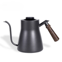 New 304 stainless steel pour-over pot Long spout with thin spout coffee pot with lid Pour-over pot Coffee pour-over kettle