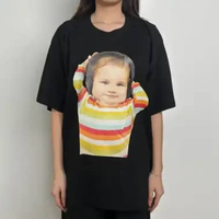 Kaos ADLV BABY HEADPHONE YELLOW BLACK TSHIRT 100% ORIGINAL size 2