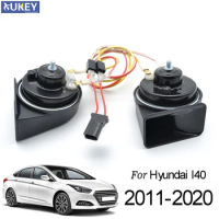 1 SET Snail Horn 110-125db Loud Auto Horns Dual Pitch Horn For Hyundai i40 2011 2012 2013 2014 2015 2016 2017 2018 2019 2020
