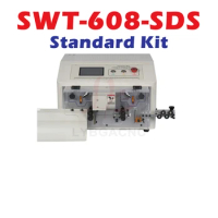 SWT-608-SDN SDS 4 Wheels Automatic Peeling Stripping Cutting Machine For Computer Short Wires Stripper 0.1-6mm2 AWG10-AWG28