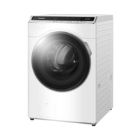 【Panasonic 國際】19kg 洗溫水變頻 滾筒式洗衣機 冰鑽白(W) NA-V190MW(含基本安裝)