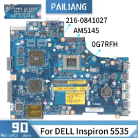 CN-0G7RFH For DELL Inspiron 5535 LA-9103P 0G7RFH AM5145 216-0841027 Mainboard Laptop motherboard DDR3 tested