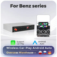 Decoding Box For Mercedes Benz A B C E GLK CLA ML GL SLK W176 W204 W212 C207 CLS W218 Wireless CarPlay Android Auto Mirror Link