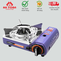 Bếp gas du lịch nhỏ gọn Namilux Pro Tiny có hộp nhựa 2221PS ( quý khách lưu ý lon gas không nằm gọn 