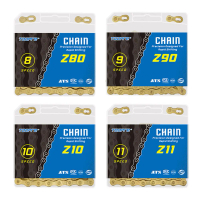 โซ่จักรยานภูเขาตัวแปรความเร็วตัวแปรต่อต้านความแข็งแกร่ง MTB Road Bike Chain