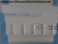 LIST GYPSUM type piano 13 cm lis gipsum gypsem ornamen