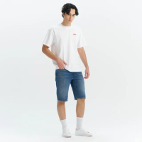 【LEVIS】男款 405低腰膝上彈性牛仔短褲 赤耳牛仔褲 丹寧短褲 熱賣單品 39864-0197
