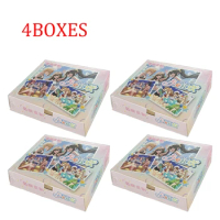 Goddess Story 4BOXES Girl Carnival Collection Cards Animal Cards Swimsuit Bikini Feast Booster Box Party Game Cards Hobbies Gift