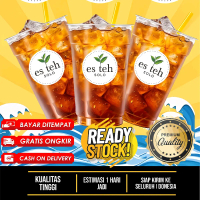 Stiker Lebel Cup Es Teh Solo