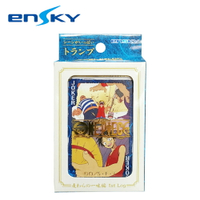 【日本正版】航海王 壓克力盒 撲克牌 日本製 草帽海賊團 海賊王 ONE PIECE ENSKY - 803377