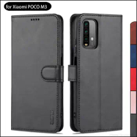 Card Holder Wallet Case for Xiaomi POCOPHONE POCO M3 Pro Pu Leather Case Flip Holster POCO M3 Phone Cover capa fundas Coque