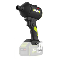 WORX WU093.9 20V 無刷手提吹風機 淨機淨機 不帶充電座及電池 BLACK (V000) 