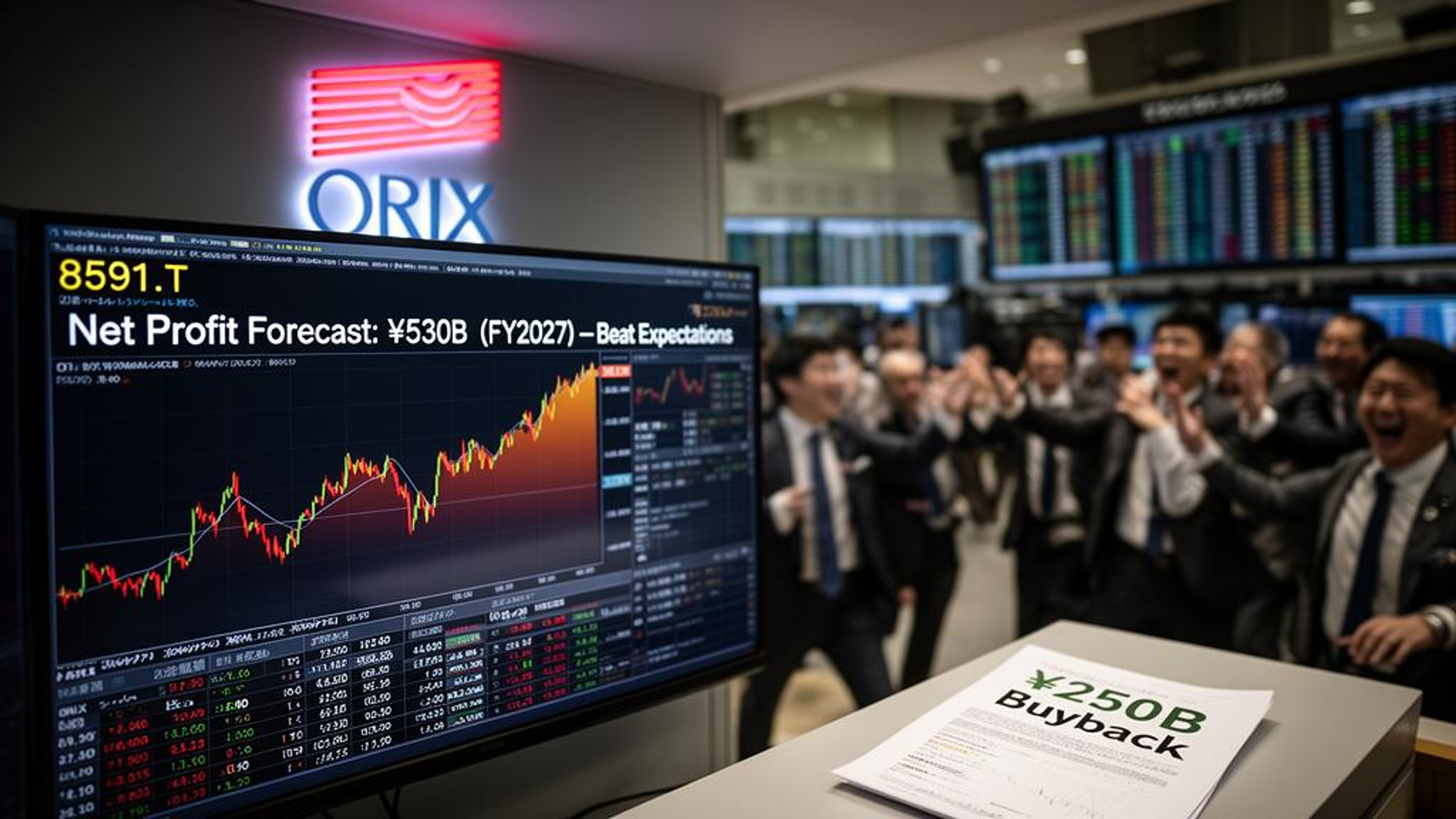Orix Surges on 18% Net Profit Growth Forecast for Next Fiscal Year; ¥ ...