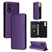 30pcs/lot For TCL 40 NxtPaper 5G 40XE 3D Checker Series Wallet Magnetic Flip Leather Case For TCL 40 NxtPaper 4G 40XL