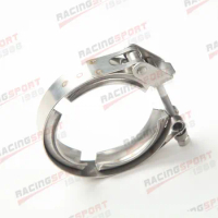 Universal 2.5" inch 304 Stainless Steel Exhaust V Band Quick Release Clamp