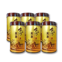【名池茶業】台灣上等貢選高冷烏龍茶葉150gx6罐(共1.5斤)