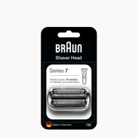Braun Series 7 73S Electric Shaver Head Replacement, Silver