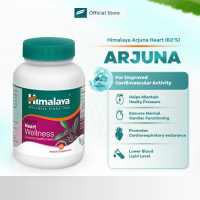 Himalaya Arjuna Herbal Heart Supplement 60s| Cardiac Support| Lower Blood Lipid| Improve Coronary Ar