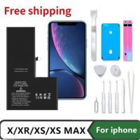 Battery for IPhone X XR XS XSMAX Replacement Bateria for Apple IPhone Battery with Repair Tools Kit