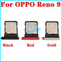 For OPPO Reno 9 Pro Reno9pro Reno9 SIM Card Tray Slot Holder Adapter Socket Repair Parts